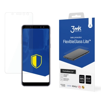 Szkło hybrydowe 3mk FlexibleGlass Lite™ na Samsung Galaxy A8 2018
