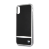 Etui BMW Signature Aluminium Stripe na iPhone X - czarne