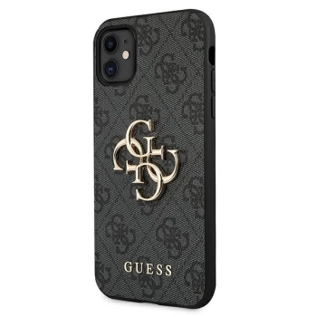 Etui Guess 4G Big Metal Logo na iPhone 11 / Xr - szare