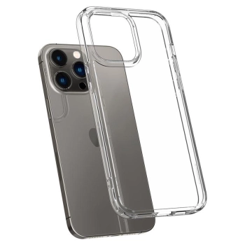 Etui Spigen Ultra Hybrid na iPhone 14 Pro - przezroczyste