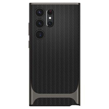 Etui Spigen Neo Hybrid na Samsung Galaxy S23 Ultra - metaliczny szary