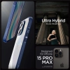 Etui Spigen Ultra Hybrid na iPhone 15 Pro Max - niebieskie