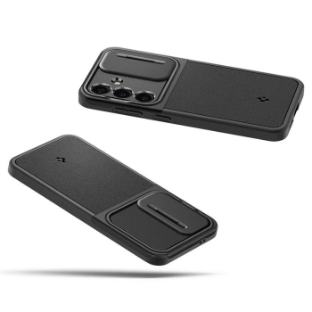 Etui Spigen Optik Armor na Samsung Galaxy S24 - czarne
