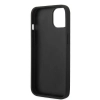 Etui U.S. Polo Assn. Leather Stitch na iPhone 14 Plus - granatowe