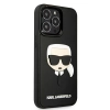 Etui Karl Lagerfeld 3D Rubber Karl's Head na iPhone 13 Pro Max - czarne