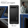 Etui Spigen Rugged Armor na Google Pixel 6A - czarny mat