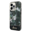 Etui Guess Jungle Collection na iPhone 14 Pro Max - zielone