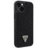 Etui Guess Rhinestone Triangle na iPhone 14 Plus - czarne