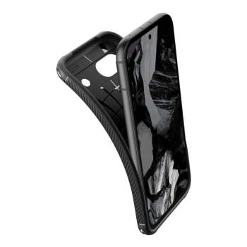Etui Spigen Rugged Armor na Google Pixel 8A - czarny mat
