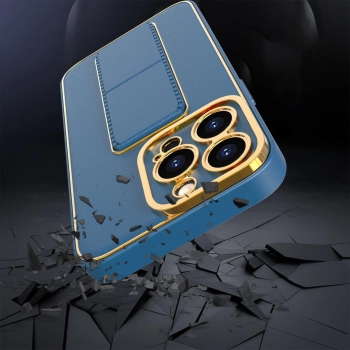 New Kickstand Case etui do Samsung Galaxy A13 z podstawką zielony