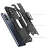 Wozinsky Ring Armor pancerne hybrydowe etui pokrowiec + magnetyczny uchwyt Samsung Galaxy M51 różowy