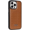 Etui Audi Synthetic Leather z MagSafe na iPhone 14 Pro Max - brązowe