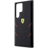 Etui Ferrari Hot Stamp Lines na Samsung Galaxy S23 Ultra - czarne