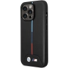 Etui BMW Quilted Tricolor MagSafe  na iPhone 13 Pro Max - czarne
