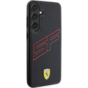 Etui Ferrari Big SF Perforated na Samsung Galaxy S24 - czarne