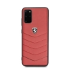 Etui Ferrari Heritage Quilted na Samsung Galaxy S20+ - czerwone