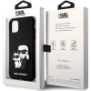 Etui Karl Lagerfeld Saffiano Karl&Choupette na iPhone 11 / Xr - czarne