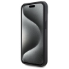 Etui Ferrari Perforated Waves Metal Logo na iPhone 15 / 14 / 13 - czarne