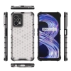 Honeycomb etui pancerny pokrowiec z żelową ramką Realme 9 Pro przezroczysty