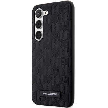 Etui Karl Lagerfeld Saffiano Mono Metal Logo na Samsung Galaxy S24 - czarne
