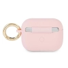 Etui Guess Silicone Vintage Script na AirPods Pro - różowe