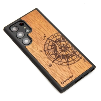 Etui drewniane na Samsung Galaxy S23 Ultra Bewood Traveler Merbau